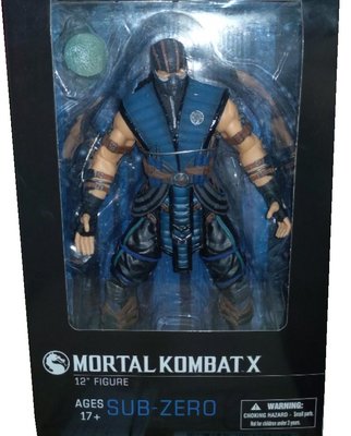 金錢貓雜貨 全新 Mezco 12吋 真人快打 X Mortal Kombat X 絕對零度 Sub-Zero