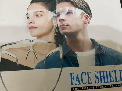 FACE SHIELD 全方位隔離防護罩眼鏡/護目鏡 台灣製