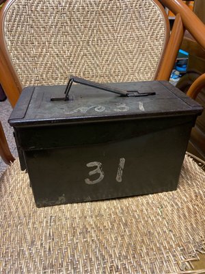 阿公的舊情人 軍用 彈藥箱 子彈盒 鐵箱 收納箱