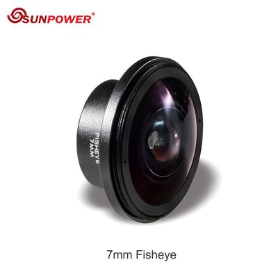 【EC數位】SUNPOWER ULTRA HD 7mm 魚眼微距 | 手機專業鏡頭 4K高清 趣味效果 185°全屏