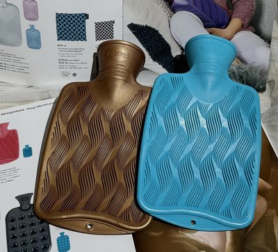 【宇冠】德國fashy 3D波浪小裸袋 0.8L冷/熱兩用水袋,特價優惠$450元