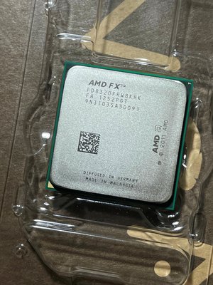 AMD FX - 8320 3.5G AM3+ 8MB 八核心 8C8T 零售正式版 FD8320FRW8KHK CPU