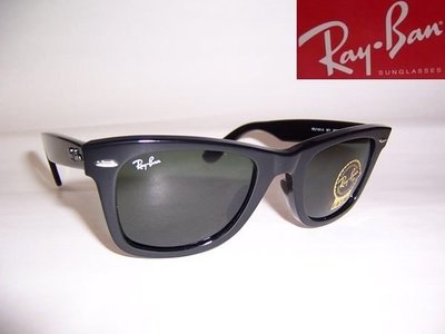 光寶眼鏡城(台南) Ray-Ban 手工寬版塑版太陽眼鏡,亞洲設計高鼻墊 RB2140F/901,52,旭日公司貨