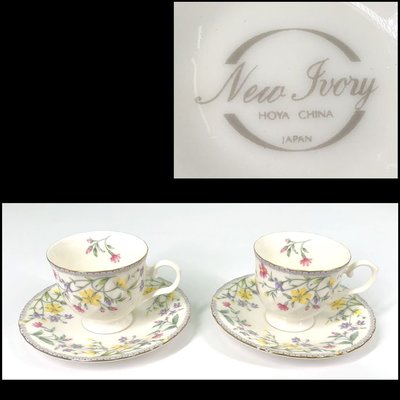 【茶】2 0-28 日本名瓷 HOYA New Ivory 咖啡杯