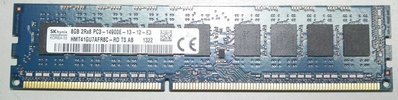 純ECC海力士DDR3-1866 8GB記憶體8G PC3-14900E伺服器2RX8工作站E3 E5 X79 X58