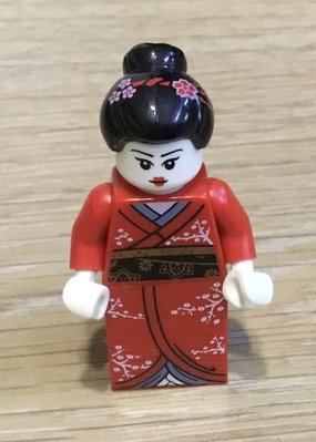 二手樂高, LEGO 人偶包 8804 第4代2號 日本 藝妓