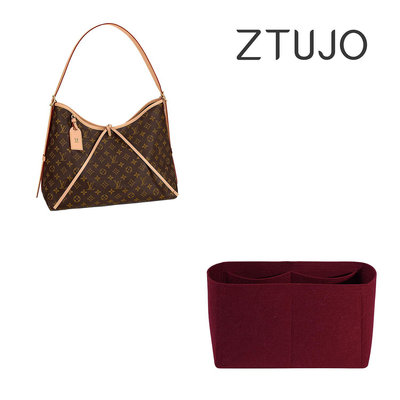 內袋 包撐 包中包 【ZTUJO】適用于Lv carryall內膽包進口毛氈水桶子母包收納整理包