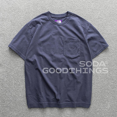 THE NORTH FACE High Bulky 紫標經典口袋短袖T恤 23awUU代購