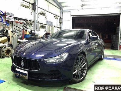 【耀天國際】Maserati Ghibli SQ4 G&amp;S 熱壓碳纖維卡夢後下巴