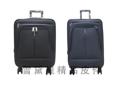 ~雪黛屋~18NINO81 24吋商務型行李箱美國專櫃360度靈活旋轉台灣製造精品品質保證可加大容量U8526