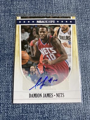2011-12 NBA Hoops Autographs #146 - Damion James