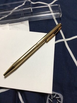 早期美國製－西華SHEAFFER鍍金原子筆