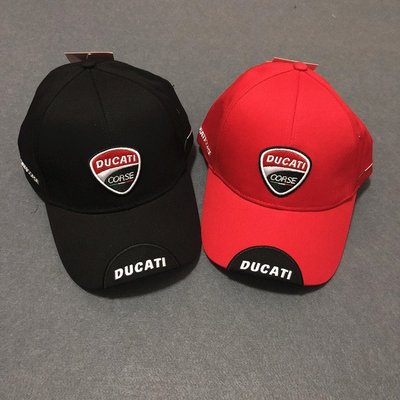 下殺-新款ducati杜卡迪帽子F1賽車摩托車車迷精典戶外休閑運動棒球帽子
