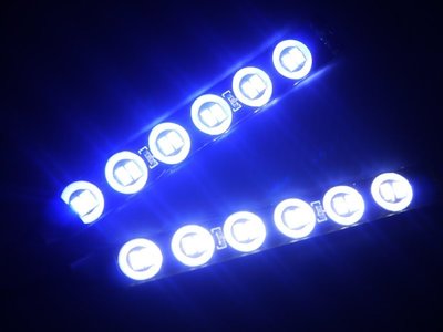 【吉特汽車百貨】4.8瓦 大功率 5630 LED 日型燈 2條入 軟性貼式 光環樣式 氣氛燈 照明燈 方向燈 隨意貼