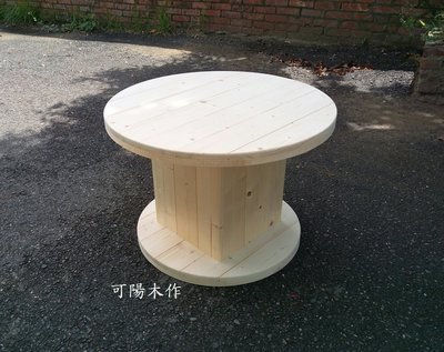 【可陽木作】原木圓桌 / 圓型展示桌 / 造型桌 / 庭園桌 / 茶几 / 客製木桌 / 客製餐桌