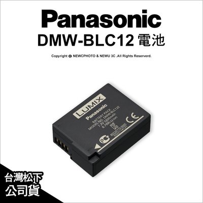 【薪創新竹】Panasonic 原廠配件 DMW-BLC12 BLC12 裸裝電池 G95 FZ1000 公司貨