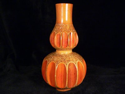乖乖@賣場~竹雕葫蘆瓶~招財葫蘆瓶~花瓶.擺飾
