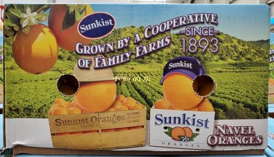 【小如的店】COSTCO好市多代購~SUNKIST 美國香吉士甜橙(每箱4.5kg)季節限定商品