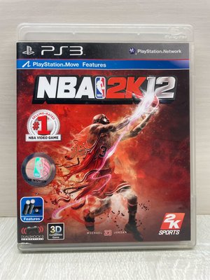 PS3 遊戲片 NBA 2k12 SONY PS3 2手遊戲片 二手遊戲光碟 遊戲片