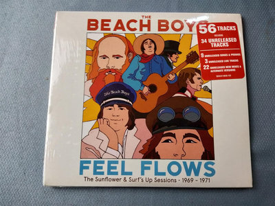 O版 未拆 海灘男孩The Beach Boys – Feel Flows CD