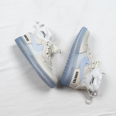 Nike Air Force 1 WTR GORE-TEX AF1 白藍 機能防水 板鞋 男女鞋  CQ7211-002
