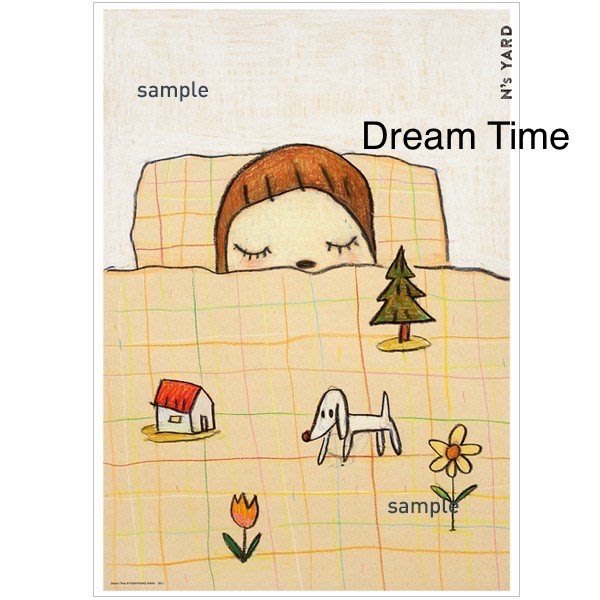 已售完）Dream Time 奈良美智海報| Yahoo奇摩拍賣