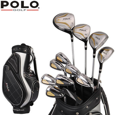 創客優品 polo 新款 高爾夫男士套桿 golf全套球桿 BD08碳桿球包 GF2387