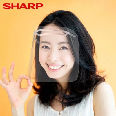 SHARP 夏普 蛾眼科技防護面罩組