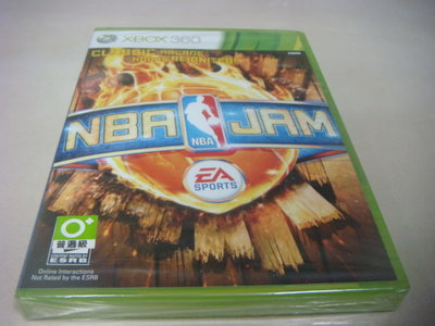 遊戲殿堂~XBOX360『NBA JAM』美版全新品