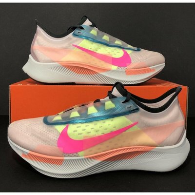 【正品】Nike Zoom Fly 3 白粉 拼接 慢跑 CJ0404-600潮鞋
