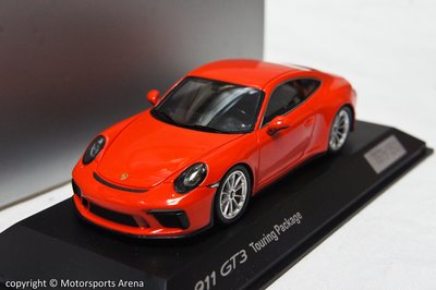 【現貨特價】保時捷原廠 1:43 Spark Porsche 911 (991 II) GT3 Touring 2017