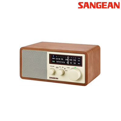【含稅】SANGEAN 山進 WR-16 二波段 復古收音機 調頻 調幅 藍牙 FM AM BLUETOOTH 指針
