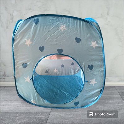 兒童帳篷 室內玩具遊戲屋 遊戲帳篷 可摺疊收納(送收納袋) 方形帳篷