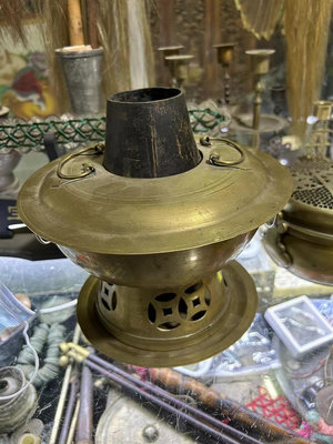 【二手】 民國銅火鍋收藏文玩老物件 閑置在家的老物件 我家的傳家78 銅器 古玩雜項【銀元巷】