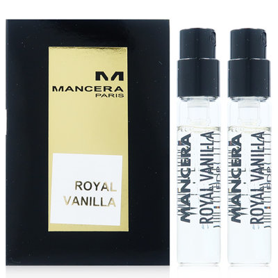 MANCERA Royal Vanilla 皇家香草淡香精 2MLX2入 平行輸入規格不同價格不同,下標請咨詢