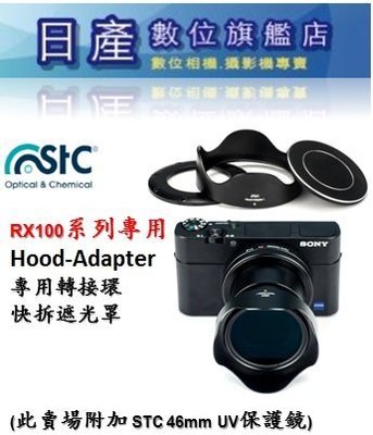 【日產旗艦】STC 公司貨 SONY RX100 快拆 可反扣 Hood-Adapter 遮光罩 轉接環 UV 保護鏡