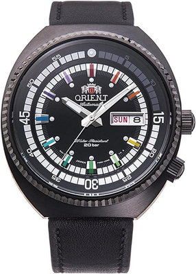 日本正版 Orient 東方 RN-AA0E07B 男錶 手錶 機械錶 皮革錶帶 日本代購