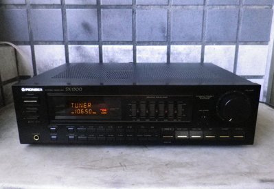 日本製 PIONEER SX-1300 AM/FM 立體聲收音擴大機( 黑膠唱盤輸入)
