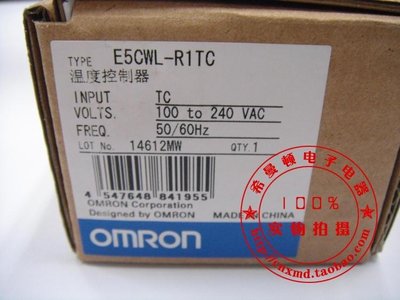 特賣 “控制器”全新原裝正宗OMRON歐姆龍溫度“控制器” E5CWL-R1TC E5CWL-Q1TC