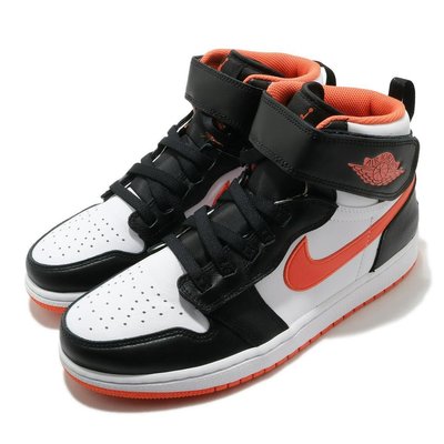 Nike Air Jordan 1 Hi Flyease 黑 橘 拉鍊 男鞋 喬丹1代 CQ3835-008