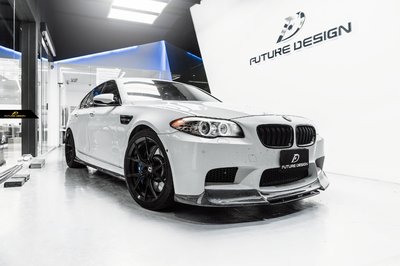 【政銓企業有限公司】BMW F10 正 M5 專用 Future Design 高品質 卡夢 前下巴 現貨供應 免費安裝