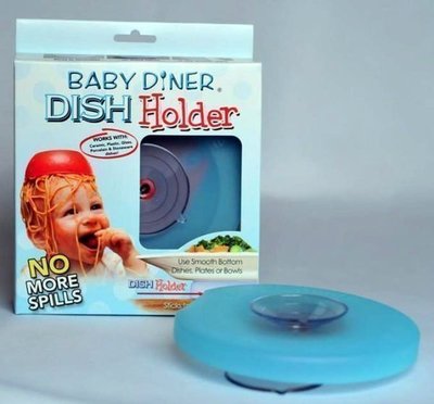 美國 Lil Diner Baby diner Dish Holder 幼兒用餐強力餐盤吸盤架 全新【LI0001】