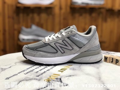 (smart)New Balance 灰色 麂皮 經典時尚慢跑潮鞋 M990GL5 男潮鞋