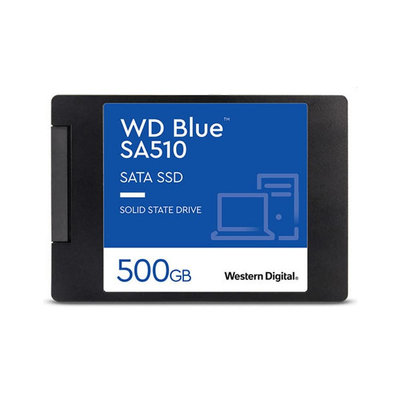 威騰 WD Blue 藍標 SA510 SATA SSD 500G 2.5 吋 固態硬碟 (WD-SA510-500G)