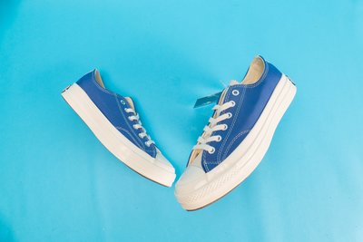 CONVERSE CHUCK 70 OX 'RENEW' 1970 藍白 低筒 帆布鞋 男女鞋 165422C