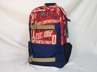 [阿菊潮流工作室] Oneill Red Aop-White Boarder 30Litre Backpack 免運費