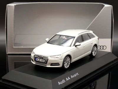 【M.A.S.H】[現貨瘋狂價] 原廠 Spark 1/43 Audi A4 Avant B9 white
