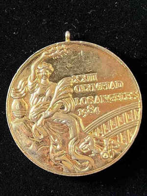 紀念章 1984年美國亞特蘭大奧運會獎牌紀念章大銅章徽章牌