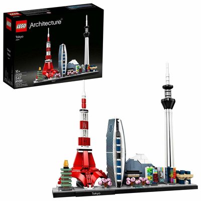 現貨在美國 Lego 樂高 Architecture 建築系列 東京 Tokyo Building Set 21051