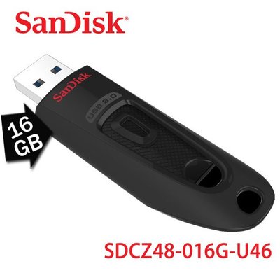 【MR3C】含稅公司貨 SanDisk Ultra CZ48 16G 16GB USB3.0 隨身碟
